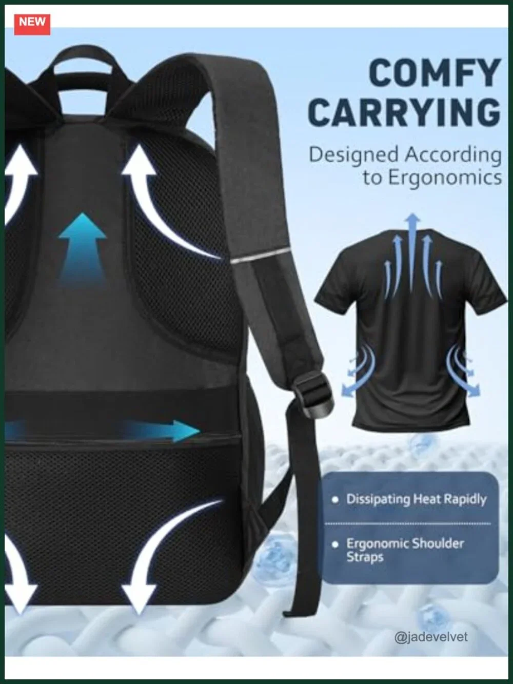 Teen Boys Laptop Backpack USB Charging Port Bookbag College Computer Bag